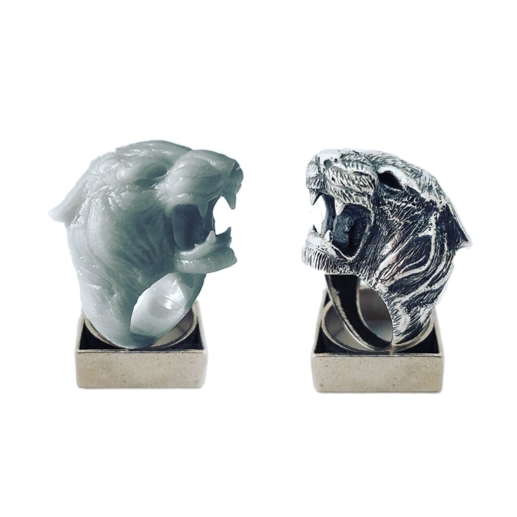 Resina 3D para joyería